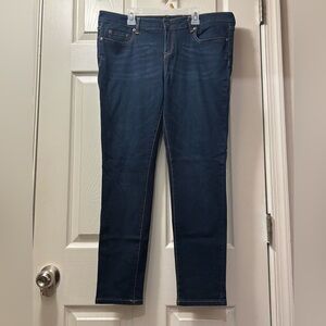 Aeropostale Dark Blue Rinse Jeggings Jeans sz 12